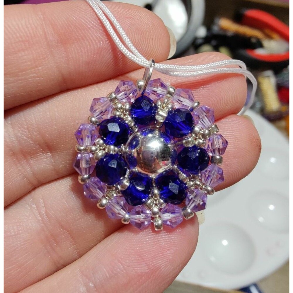 Beautiful Hand Crafted Crystal Pendant